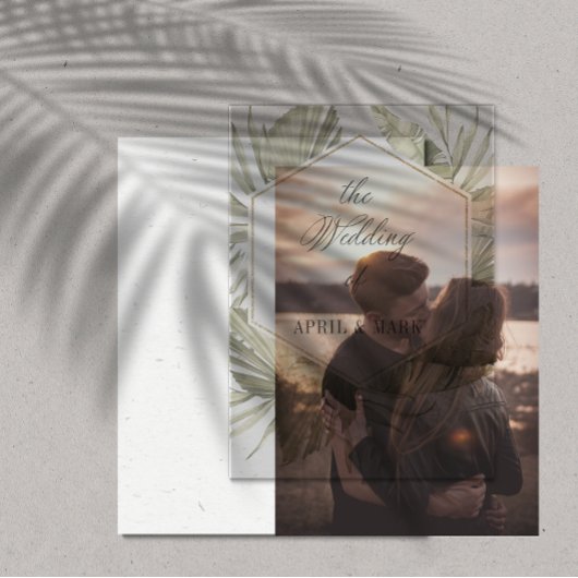 Foto Romance bruiloft Kaart