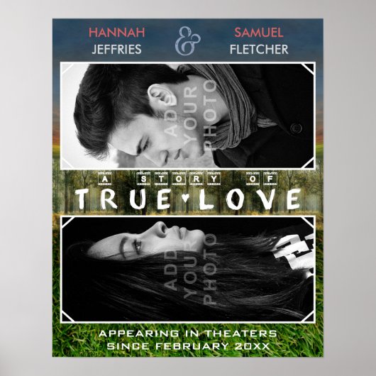 Foto Romantic Movie van Weddenschappen of Verlovin Poster (Voorkant)