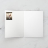 foto romantisch Bohemen schommel meisje Kaart (Binnen)