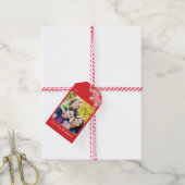  foto Rood Cadeau Labels Cadeaulabel (Met Touw)