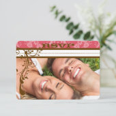 Foto Roze Chocolade Bruine Kroonluchter RSVP (Staand voorkant)