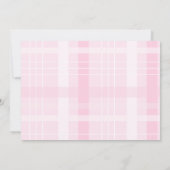 Foto Roze Coquette Bow Afstuderen Aankondiging (Achterkant)