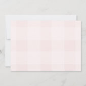 Foto Roze kleuterschool Teddy Bear Afstuderen Aankondiging (Achterkant)