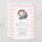 Foto Roze liefde is Vrijgezellenfeest brouwen Kaart (Voorkant)