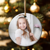 Foto: Roze Religieuze Kruismeisje Eerste Communie Keramisch Ornament