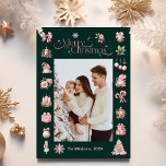 Foto Roze Retro Vintage Kerstmis Feestdagenkaart<br><div class="desc">De Photo Pink Retro Vintage Christmas Holiday Kaart is een heerlijke mix van nostalgische charme en moderne personalisatie, ideaal om een vleugje speelse elegantie toe te voegen aan uw vakantiegroet. Deze kaart heeft een pastelroze kleurenpalet met retro-geïnspireerde elementen, die de klassieke vakantievibes van het midden van de eeuw oproepen. Ontwerpkenmerken:...</div>