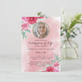 Foto-Rozen - Uitnodiging tot leven (Staand voorkant)