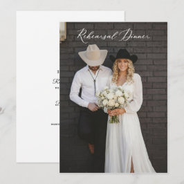 foto rustieke cowboy boho elegante moderne repetit kaart