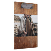  foto rustieke houten textuur ontwerp klembord (Rechts)