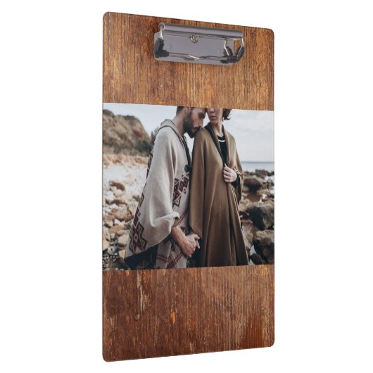  foto rustieke houten textuur ontwerp klembord (Rechts)