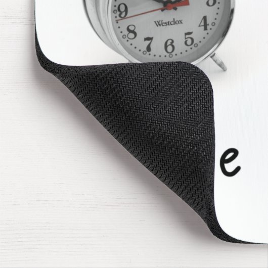 foto ' s en handgeschreven " time 4 tea " mousepad muismat (Hoek)