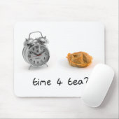 foto ' s en handgeschreven " time 4 tea " mousepad muismat (Met muis)