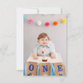 Foto Safari Wild Een Verjaardag Bedankkaart (Achterkant)