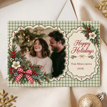 Foto Sage Gingham Cottage Kerstvakantie