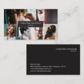  foto Salon Makeup Hair stylist Visitekaartje (Voorkant / Achterkant)