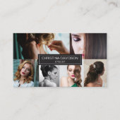  foto Salon Makeup Hair stylist Visitekaartje (Voorkant)