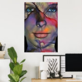 Foto samengesteld - Medina Woman Poster (Thuiskantoor)