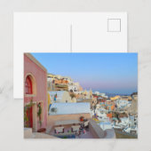 Foto Santorini Griekenland Briefkaart (Voorkant / Achterkant)
