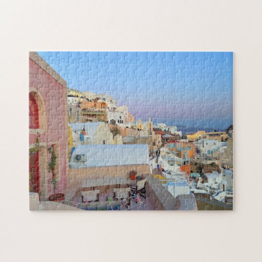 Foto Santorini Griekenland Legpuzzel (Horizontaal)