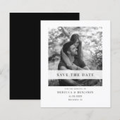 Foto Save the Date Aankondiging (Voorkant / Achterkant)
