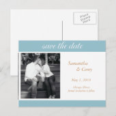 foto save the date aankondiging (Voorkant / Achterkant)