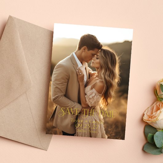 Foto Save The Date Aankondiging