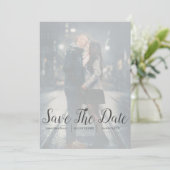 Foto Save The Date Aankondiging (Staand voorkant)