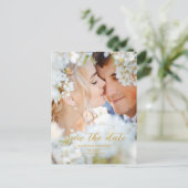 Foto Save The Date Aankondigingskaart (Staand voorkant)