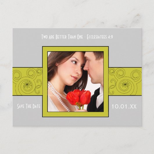 Foto Save The Date Aankondigingskaart (Voorkant)