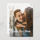 Foto Save the Date Briefkaart (Voorkant / Achterkant)