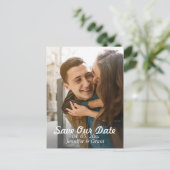 Foto Save the Date Briefkaart (Staand voorkant)