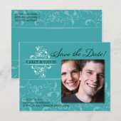 Foto Save the Date Briefkaart (Voorkant / Achterkant)