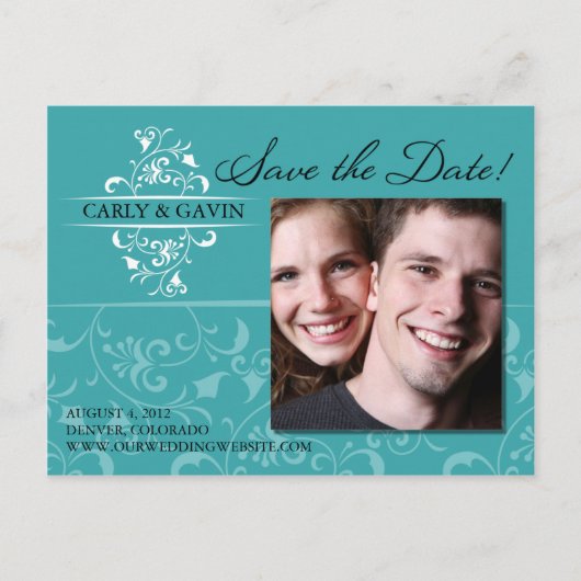 Foto Save the Date Briefkaart (Voorkant)