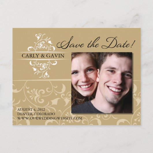 Foto Save the Date Briefkaart (Voorkant)