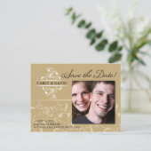 Foto Save the Date Briefkaart (Staand voorkant)