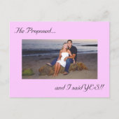 Foto Save the Date Briefkaart (Voorkant)