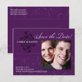 Foto Save the Date Briefkaart (Voorkant / Achterkant)