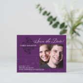 Foto Save the Date Briefkaart (Staand voorkant)