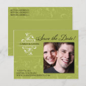 Foto Save the Date Briefkaart (Voorkant / Achterkant)