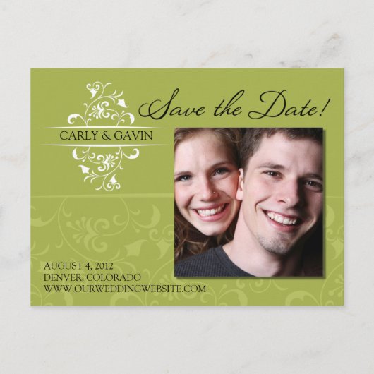 Foto Save the Date Briefkaart (Voorkant)