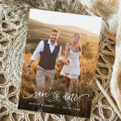 Foto Save the Date for Wedding Invitation Card