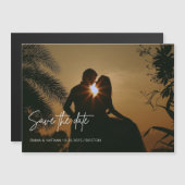 Foto Save the Date Magnetisch Magnetische Uitnodiging (Voorkant / Achterkant)