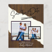 FOTO Save the Date - Modern handgeschreven script