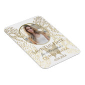 Foto Save The Date Quinceanera Magneet (Rechterzijde)