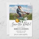 Foto Save the Date Sinaasappels Wedding (Voorkant)