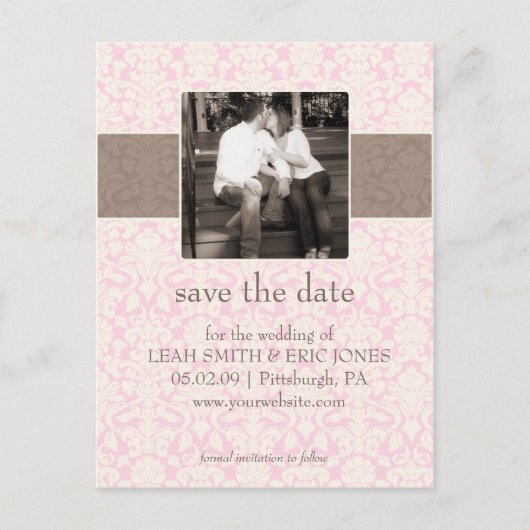 Foto Save the Date SJABLOON (Voorkant)
