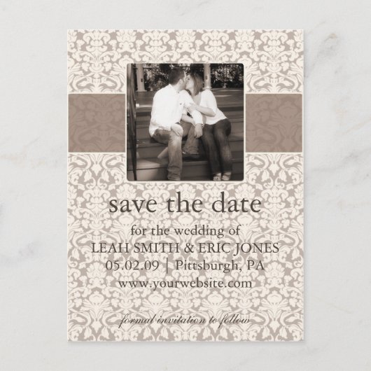 Foto Save the Date SJABLOON (Voorkant)