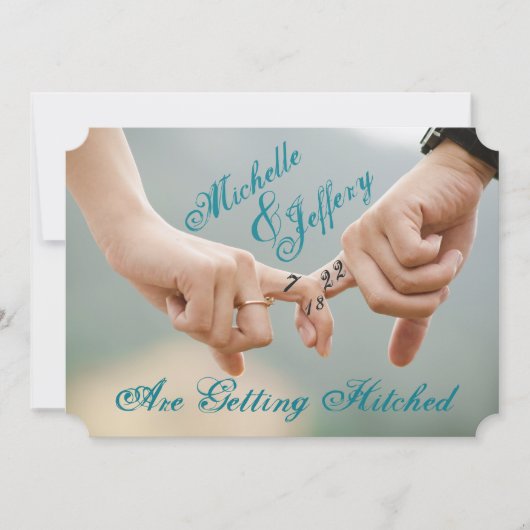 Foto Save the Date Uitnodiging (Voorkant)