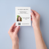 Foto: schoonheidssalon make-up business flyer (Hand)