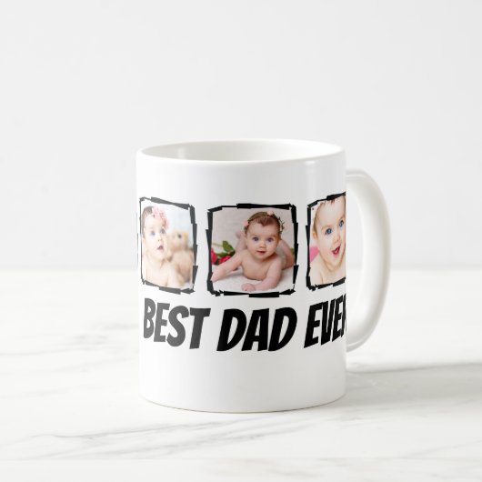 Foto Scribble Lijst Personalized Koffiemok (Voorkant rechts)
